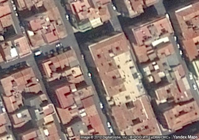 Vista aérea de vivienda en Elda (Alicante/Alacant)