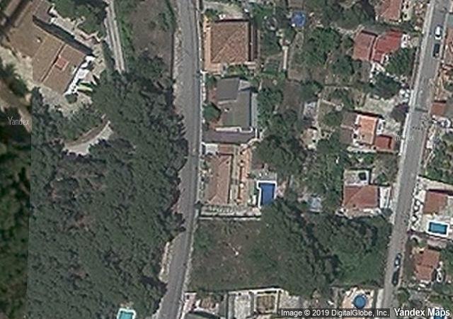 Vista aérea de vivienda en Bellvei (Tarragona)