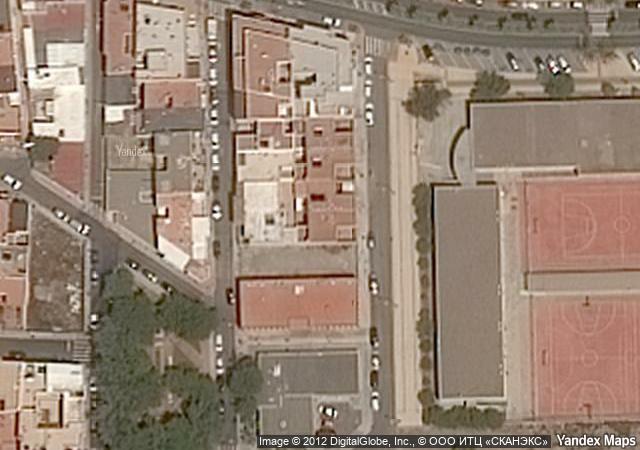 Vista aérea de vivienda en Alquian (Almería)