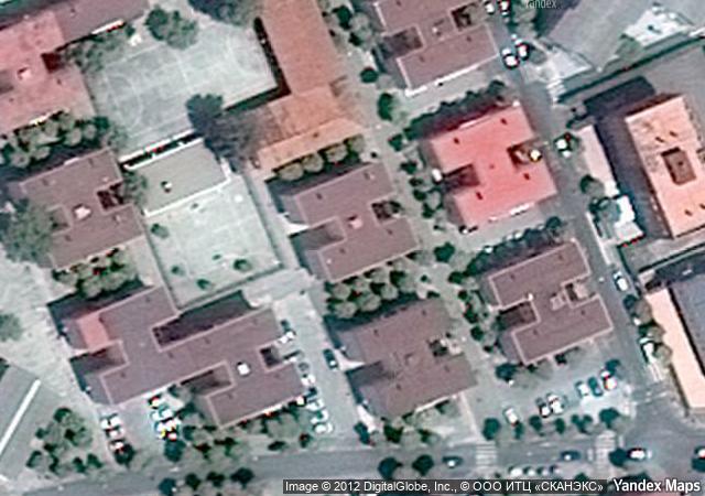 Vista aérea de vivienda en Cordoba (Córdoba)