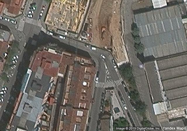 Vista aérea de vivienda en Rubí (Barcelona)