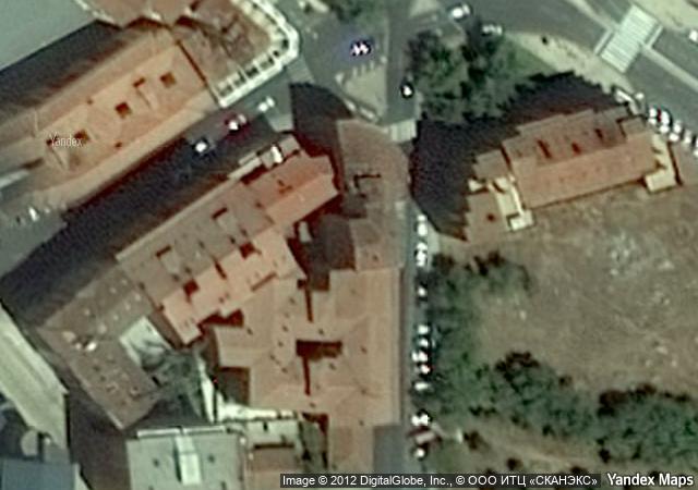 Vista aérea de vivienda en Avila (Ávila)