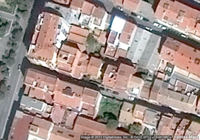 Vista aérea de vivienda en Girona (Girona)